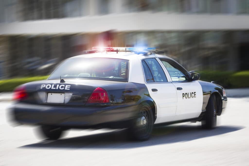 lawsuit against police for car accident, speeding-police-car-accident-lawyer-indiana